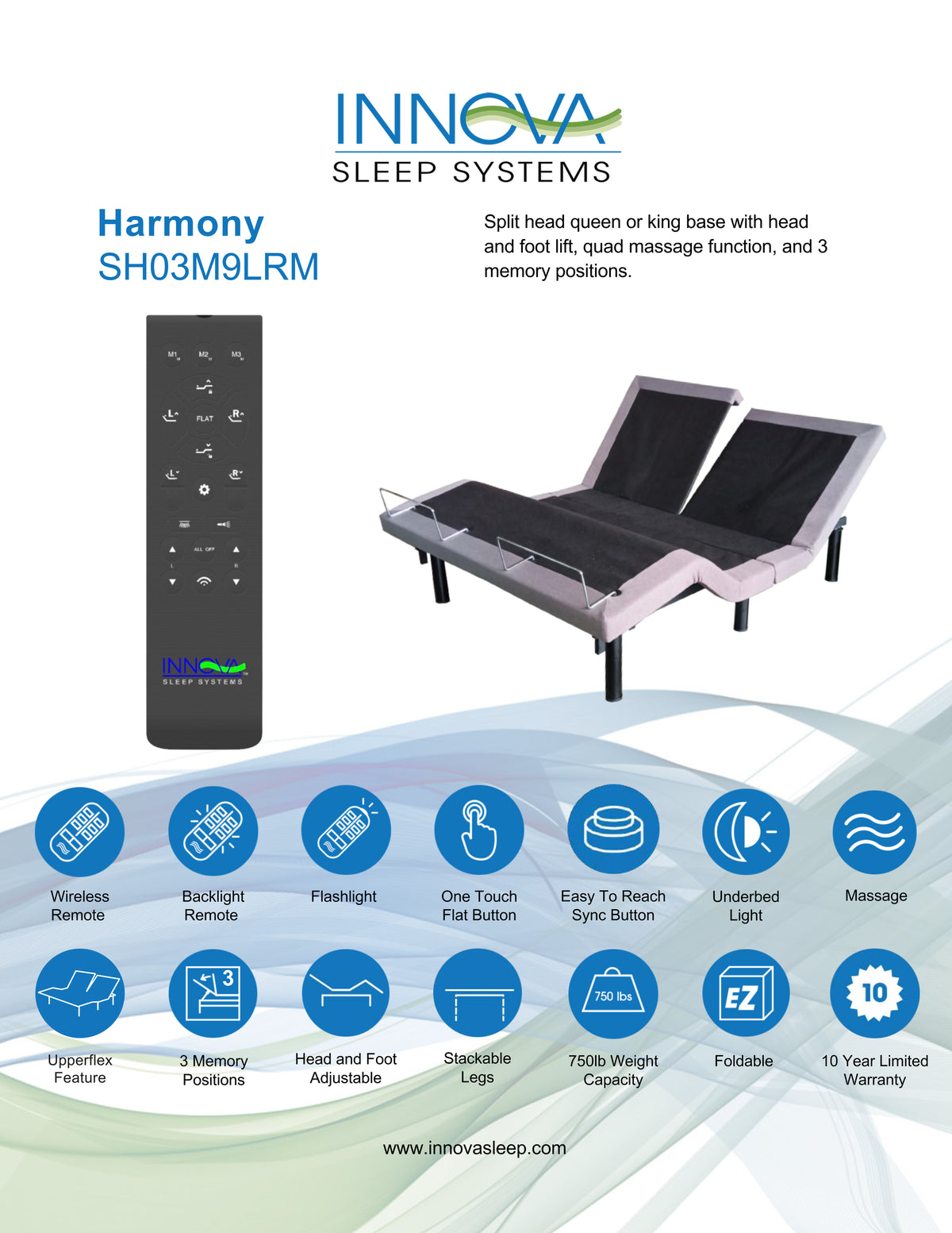 Harmony SH03M9LRM Product Flyer 20240731