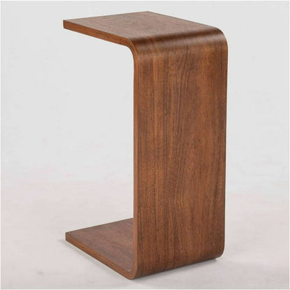 Modern C-Shaped Side Table