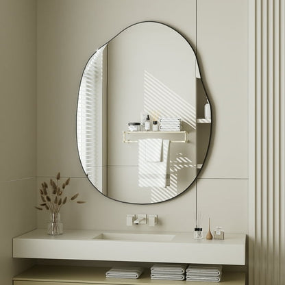 Wavy Vanity Wall Mirror