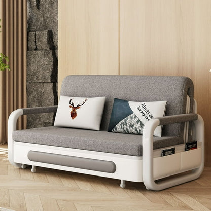 Light Gray 3-in-1 Pull-Out Sofa Bed