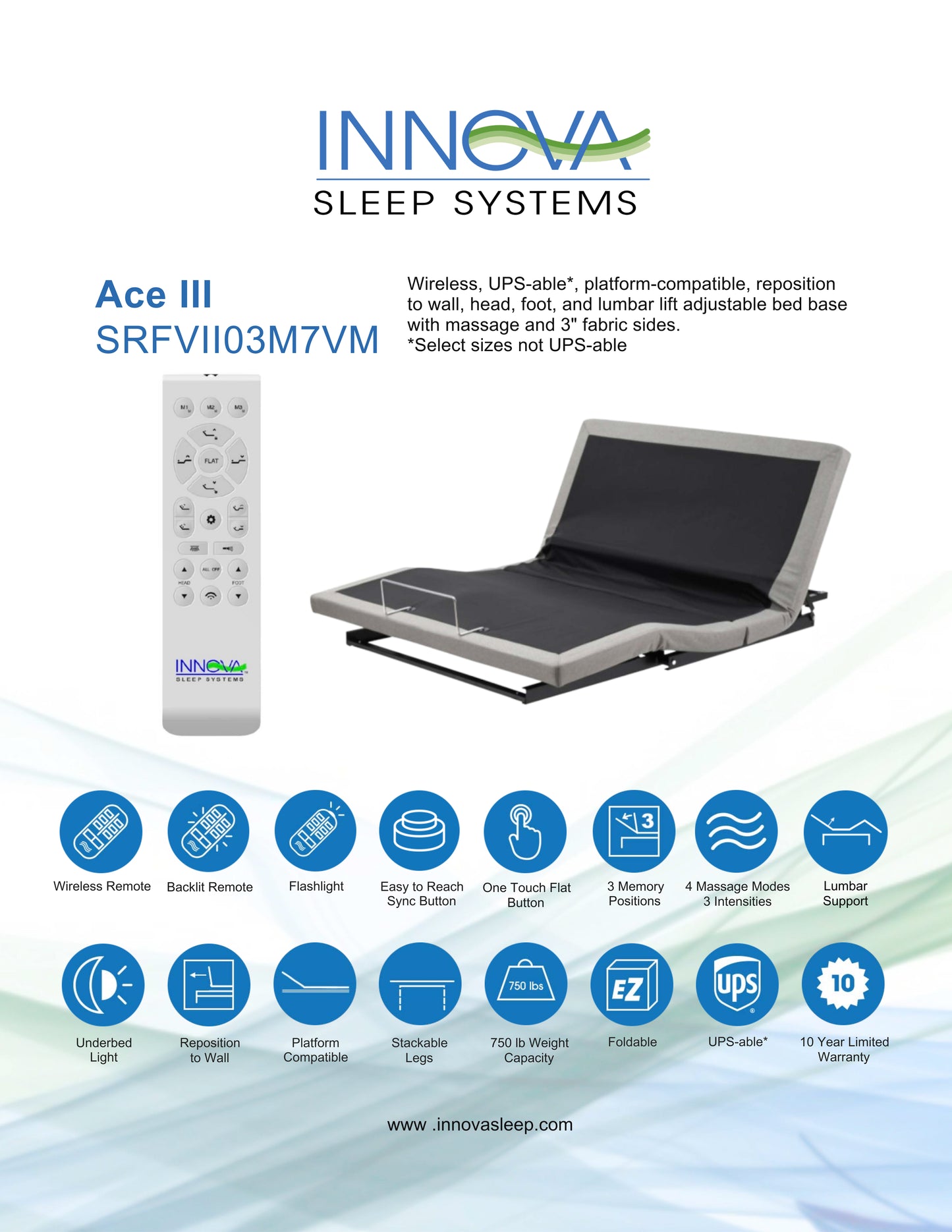 Ace III SRFVII03M7VM Product Flyer 20250123