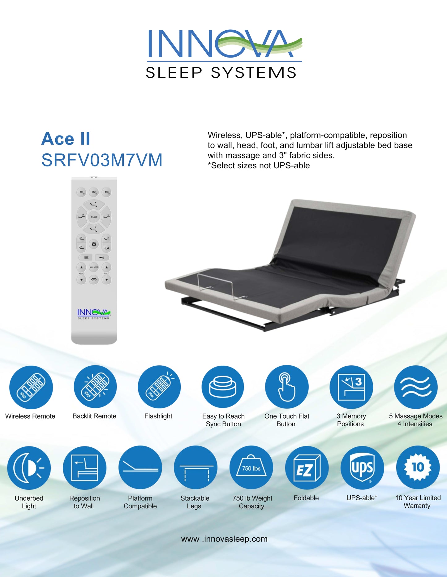 Ace II SRFV03M7VM Product Flyer 20250218