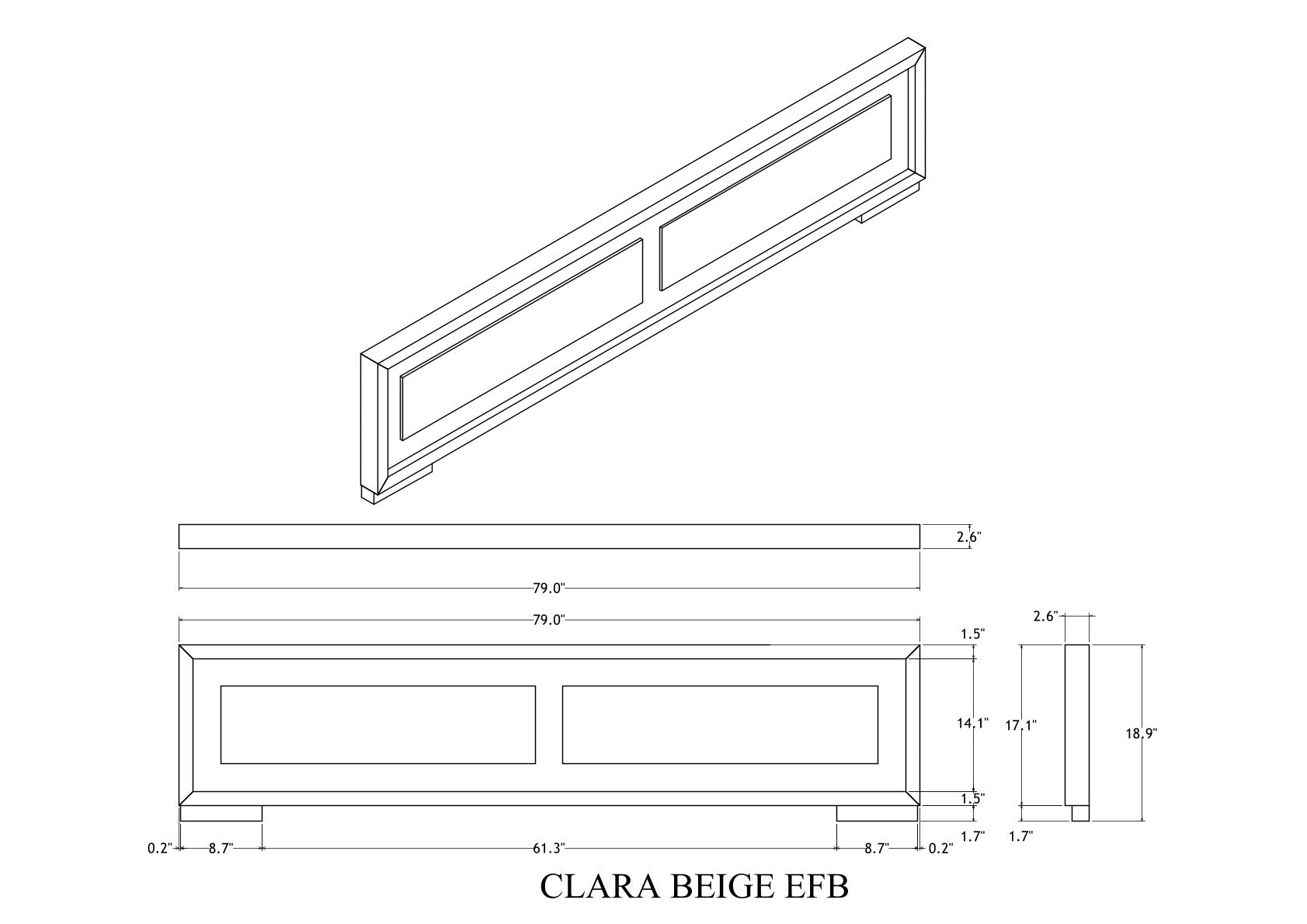 CLARA BEIGE-EFB