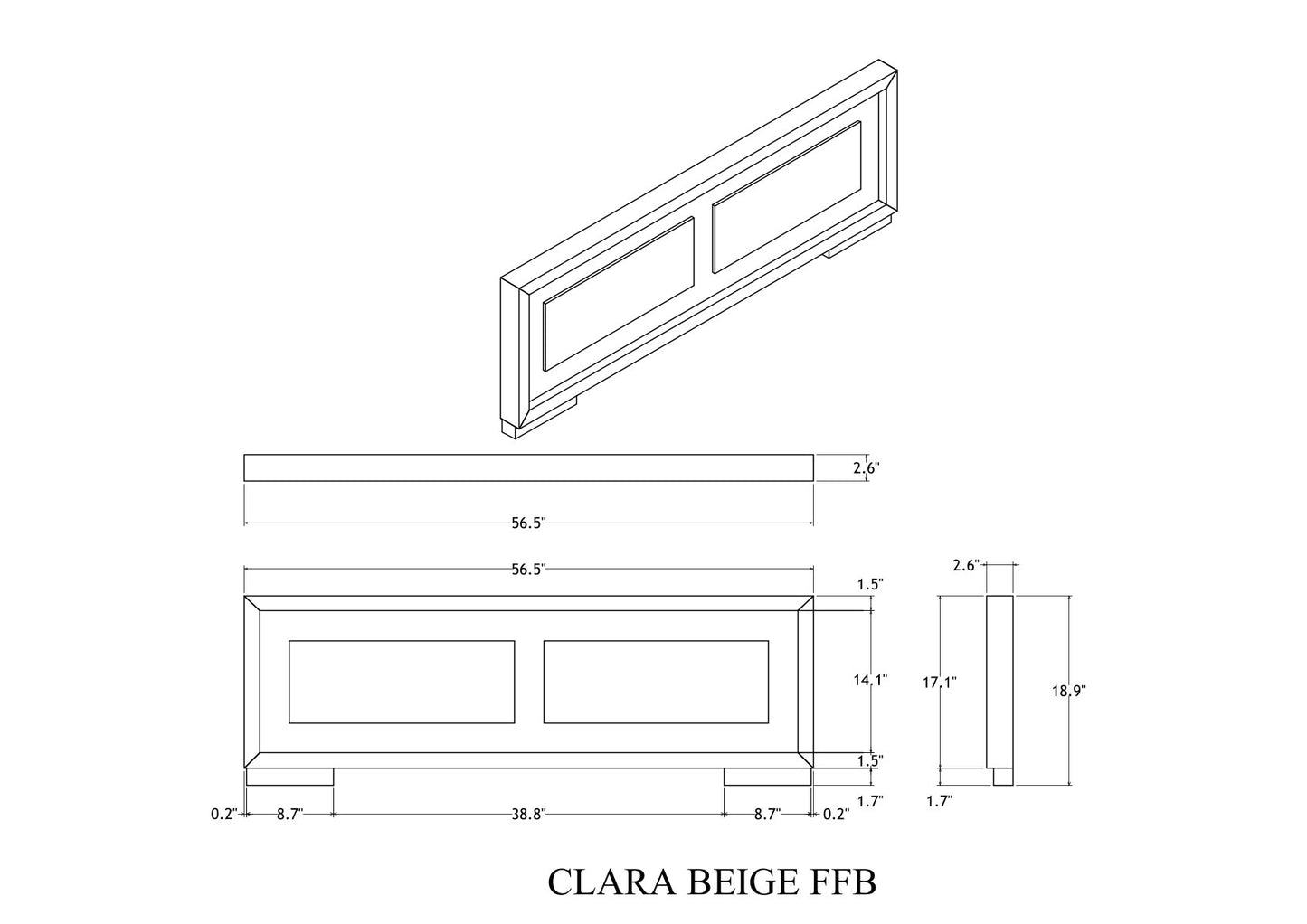 CLARA BEIGE-FFB