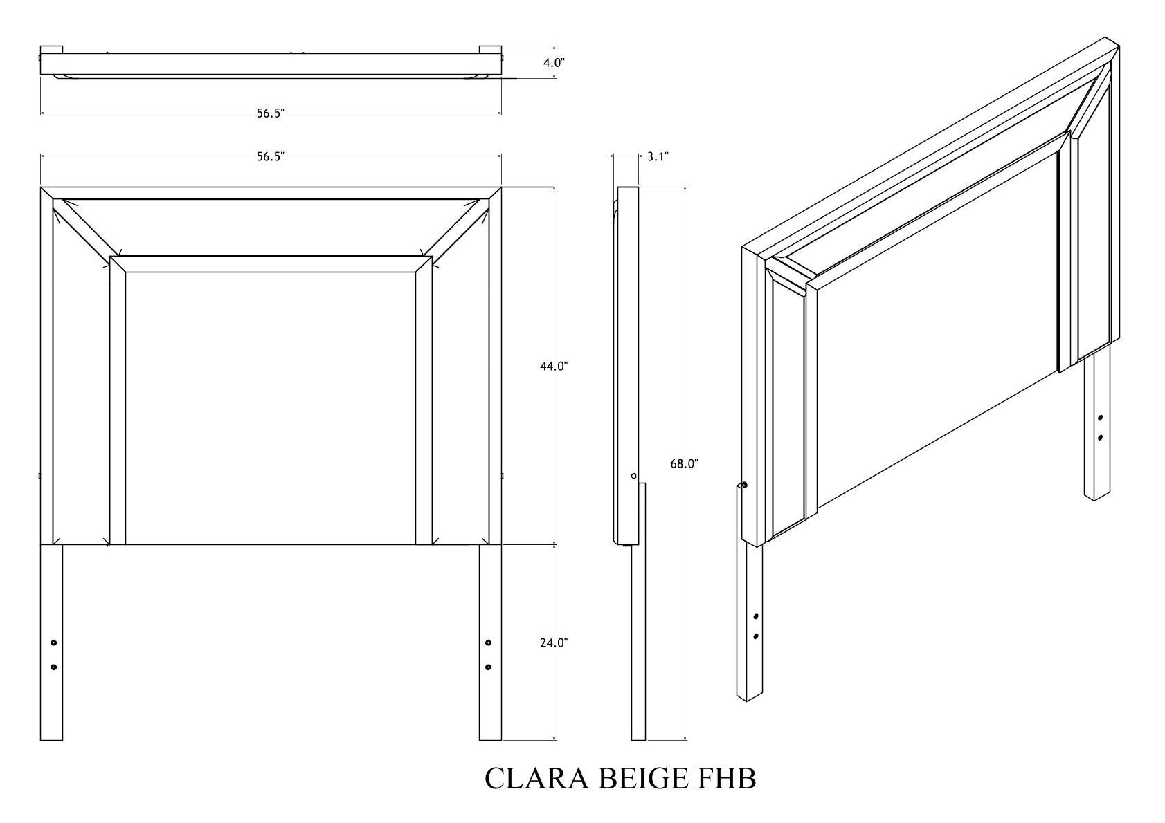 CLARA BEIGE-FHB