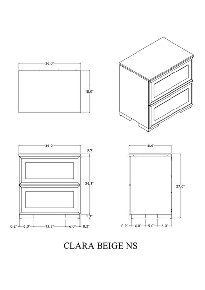 CLARA BEIGE-NS