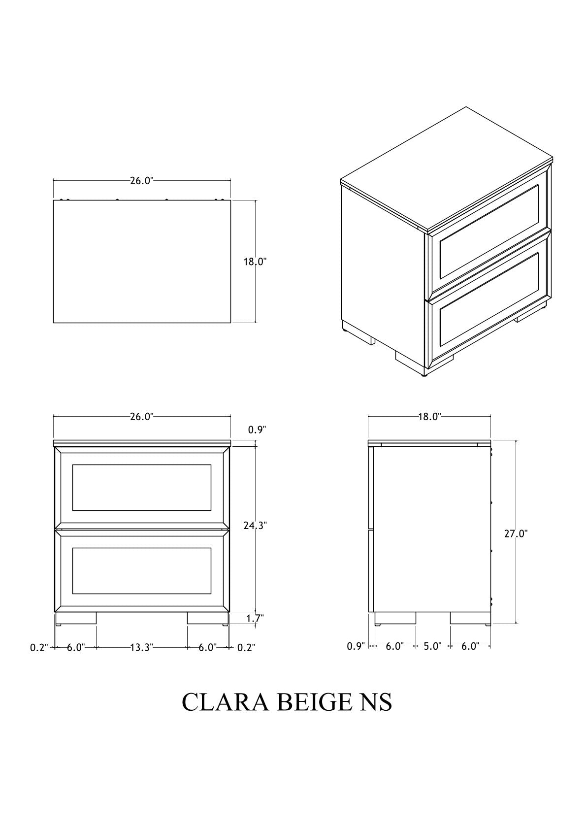 CLARA BEIGE-NS