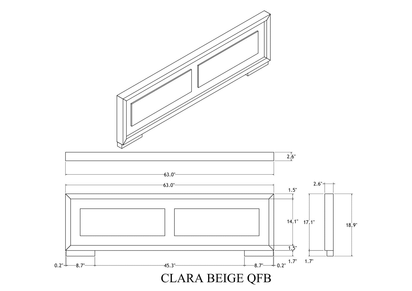 CLARA BEIGE-QFB