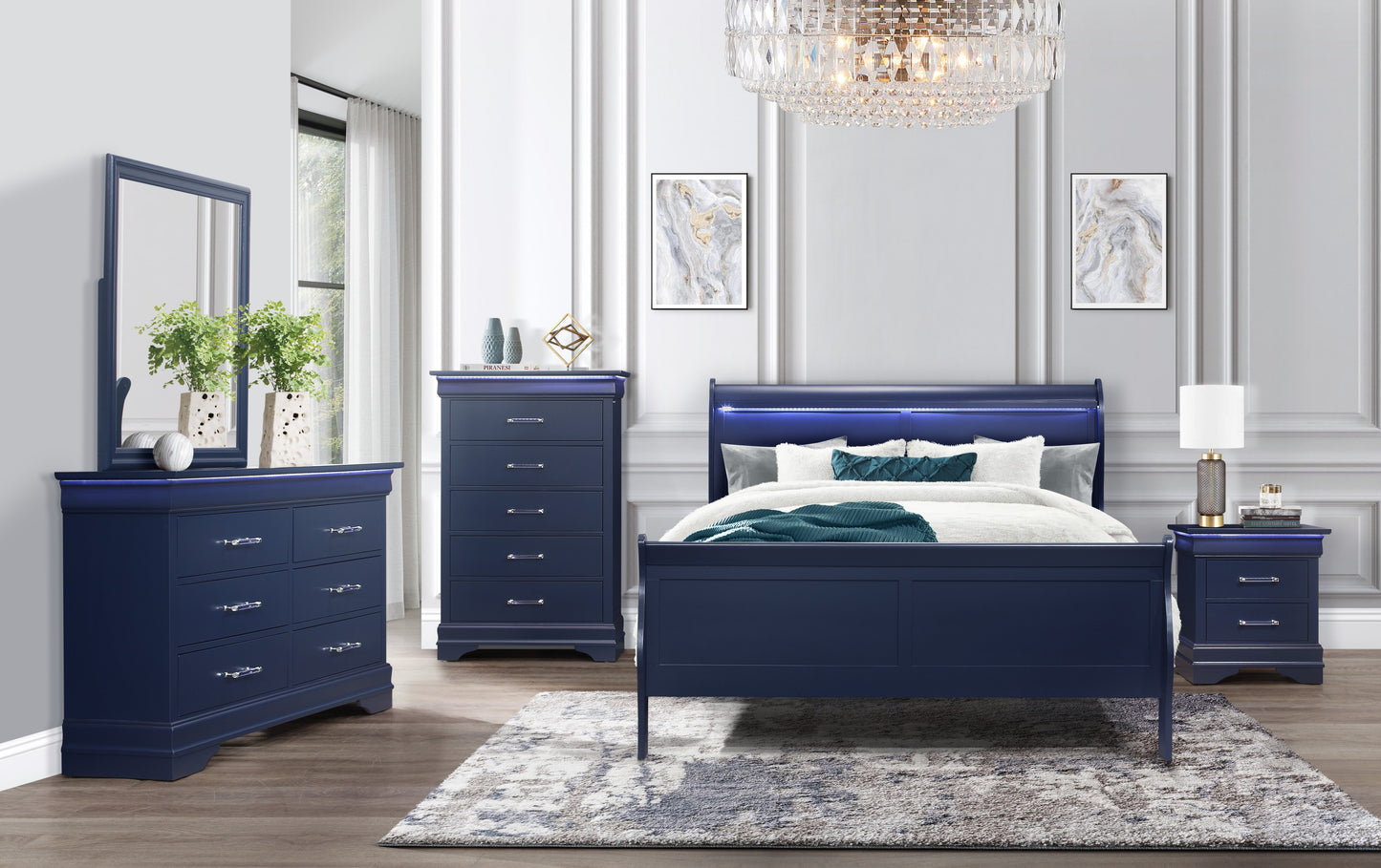 Charlie Blue Queen 5PCS RSC