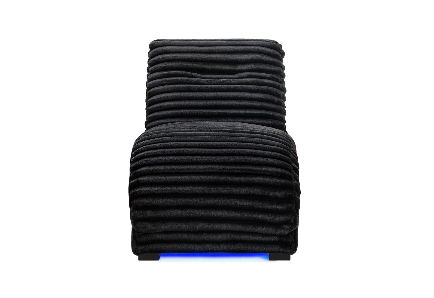 DOMINIC-BLACK-CHAISE WITH LED-1