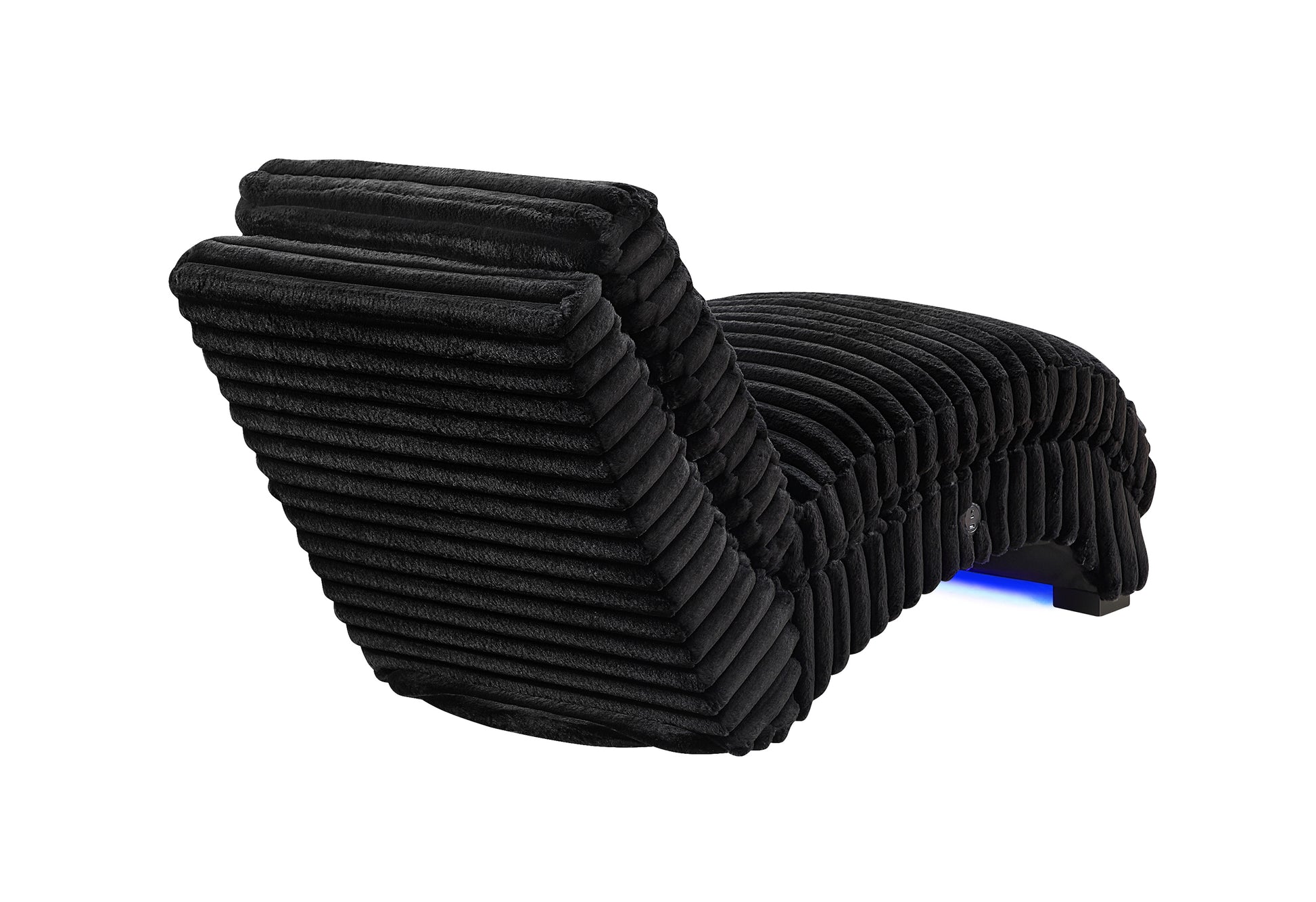 DOMINIC-BLACK-CHAISE WITH LED-4