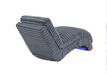 DOMINIC-CHARCOAL-CHAISE WITH LED-4