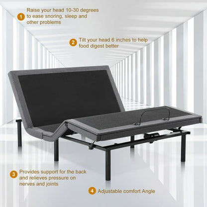 Twin XL Adjustable Electric Bed Frame