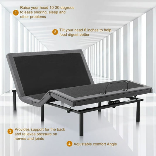 Twin XL Adjustable Electric Bed Frame
