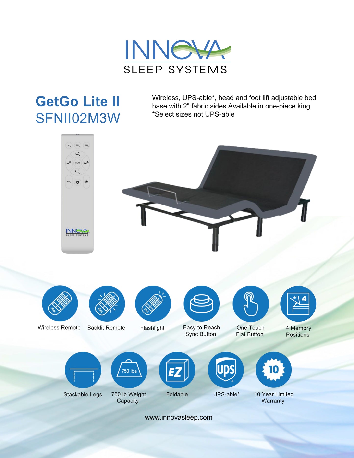 GetGo Lite II SFNⅡ02M3W Product Flyer 20250123