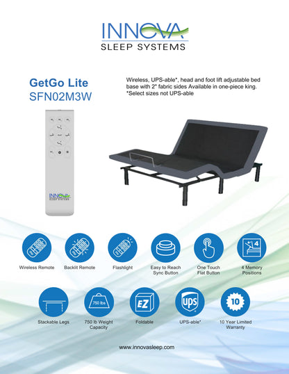 GetGo Lite SFN02M3W Product Flyer 20240419