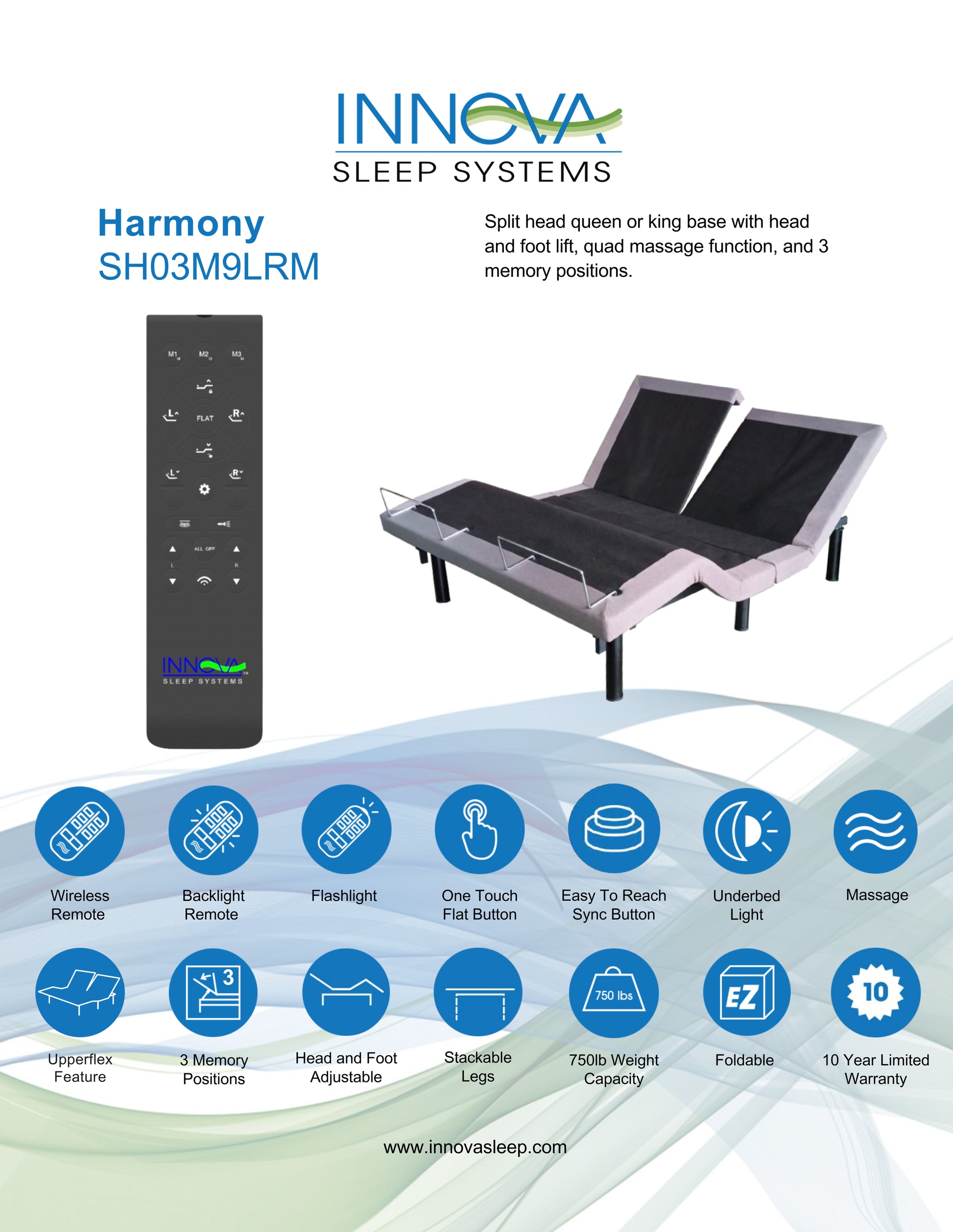 Harmony SH03M9LRM Product Flyer 20240731
