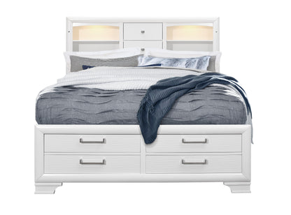 Jordyn White Bed 1