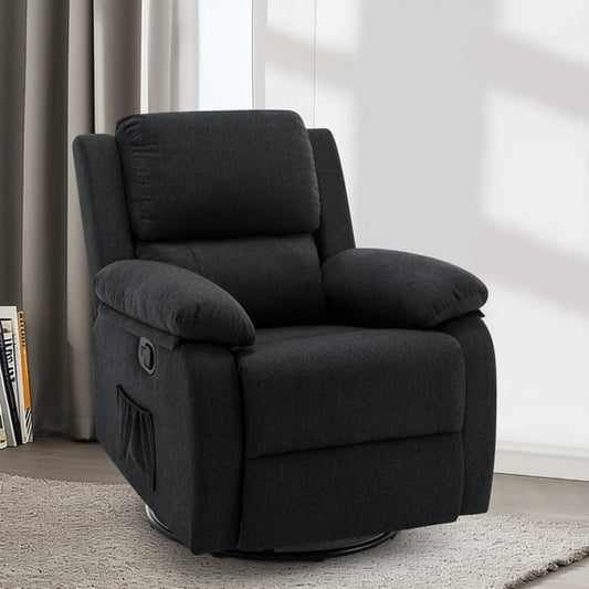 Compact Swivel Rocker Recliner Chair