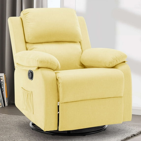Compact Swivel Rocker Recliner Chair