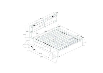 LD SADIE KING BED
