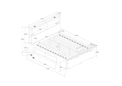 LD SADIE QUEEN BED
