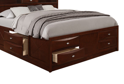 LINDA-MERLOT-BED-DR OPEN DETAIL-WB