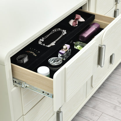 LYRA-BEIGE-DR-PORTABLE JEWELRY DWR