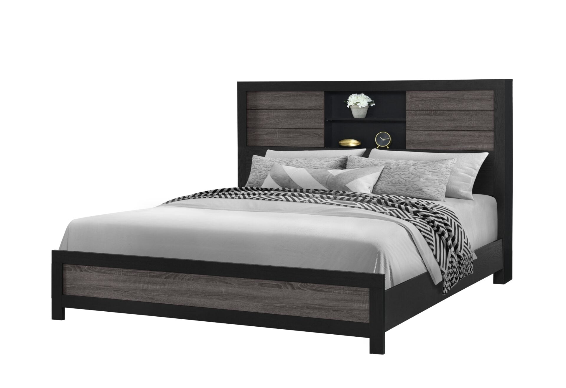 Lisbon-Grey-Black-Bookcase-KB-Angle-2