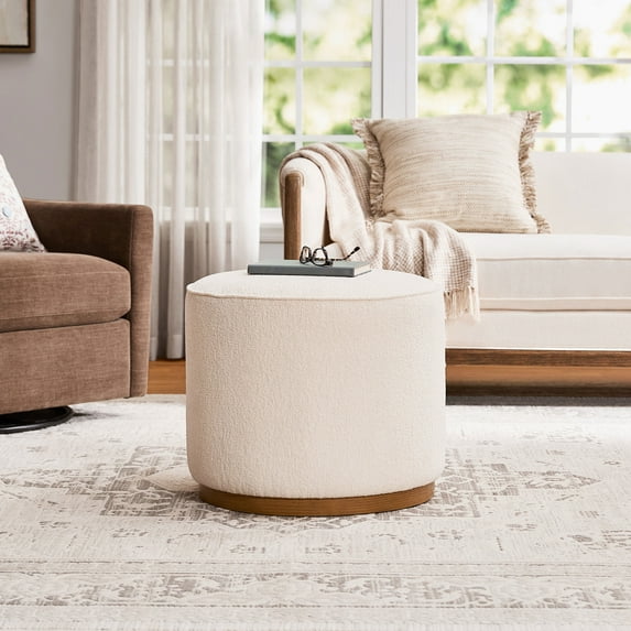 Modern Upholstered Storage Ottoman