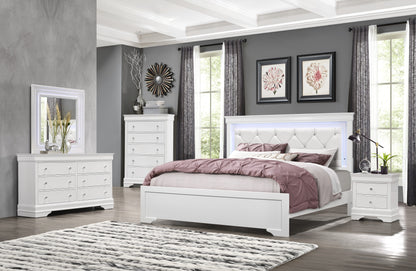 POMPEI-METALLIC WHITE-RSC W LED MIRROR