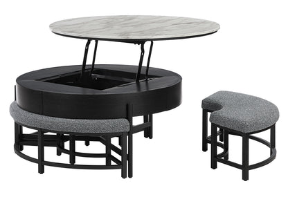 T42CT+3 STOOLS-BLK-2