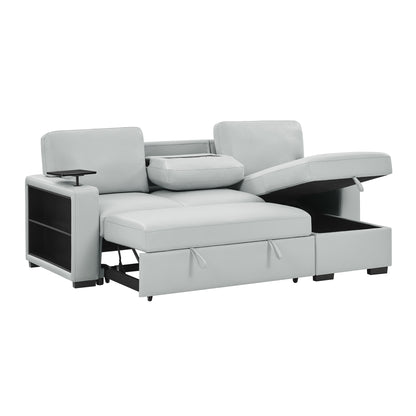U0212-BLANCHE SIL-PO SOFA BED-4