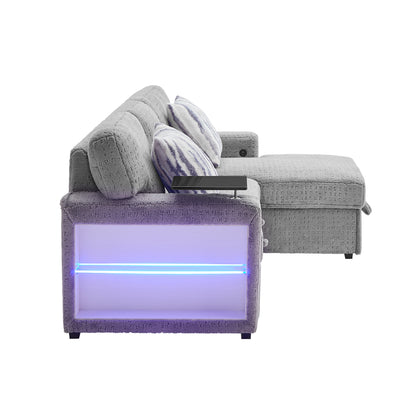 U0214-GREY-SOFA BED-5