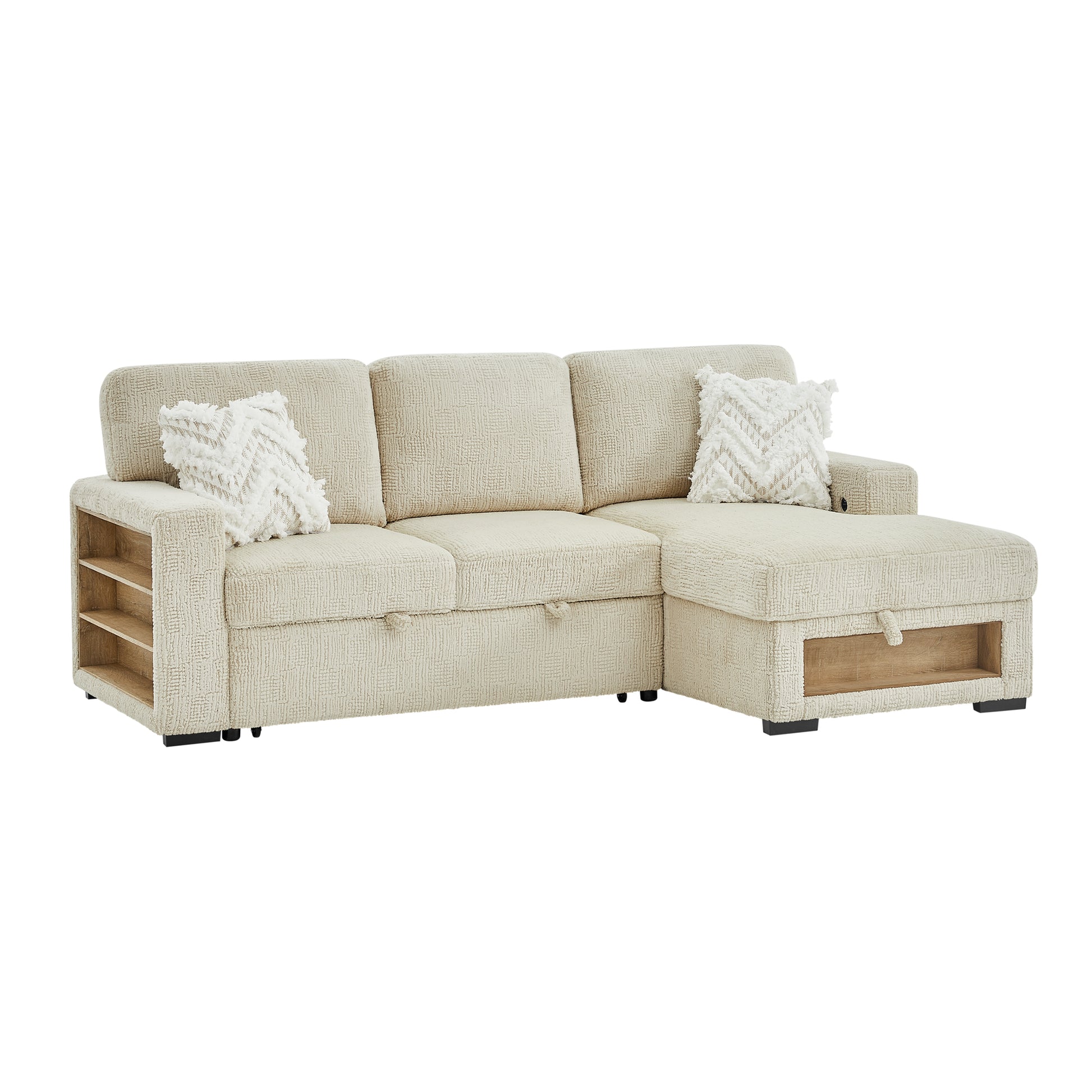 U0222-IVORY-SOFA BED-3