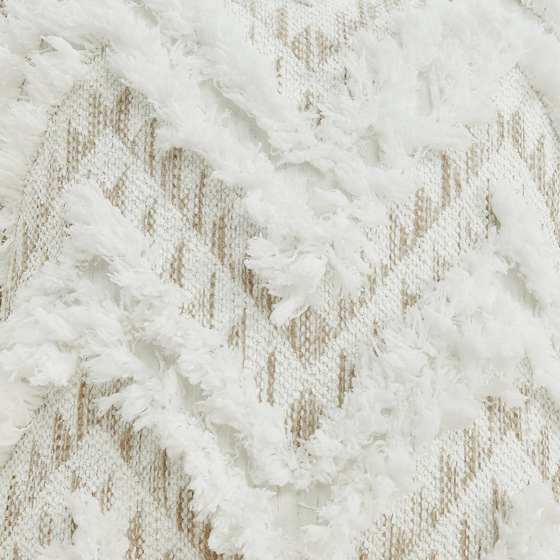 U0222-IVORY-SOFA BED-PILLOW FABRIC
