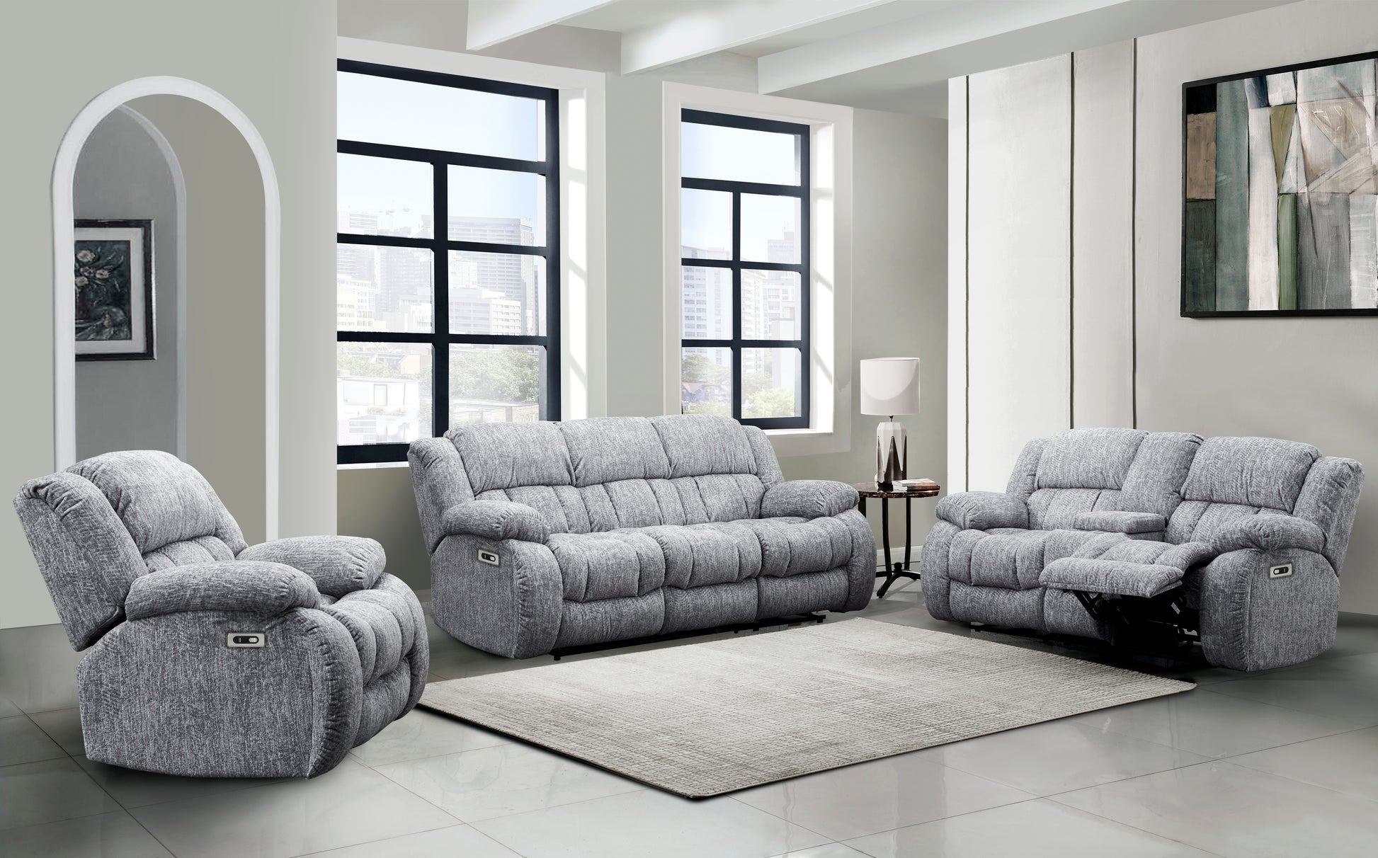 U250-GREY-POWER- 3PCS