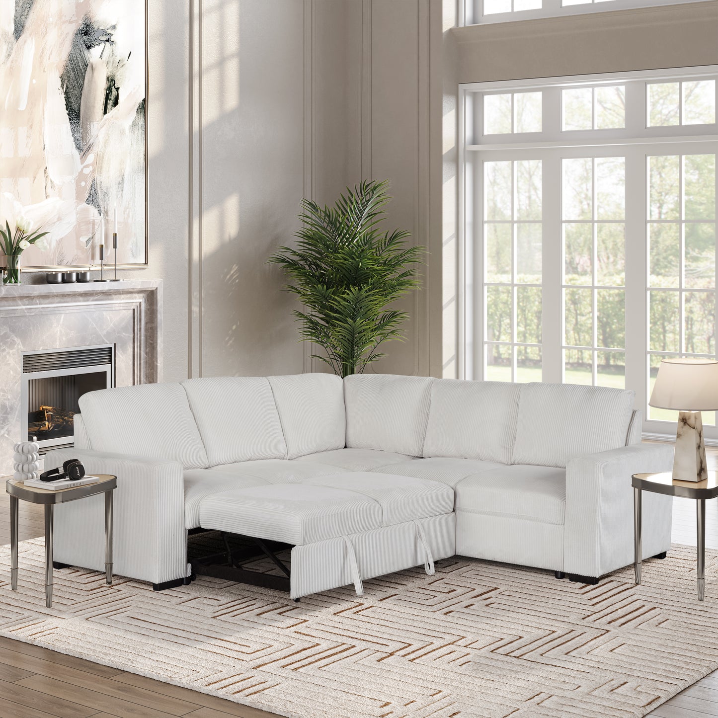 U2660 - Cream - Sectional RSC - open