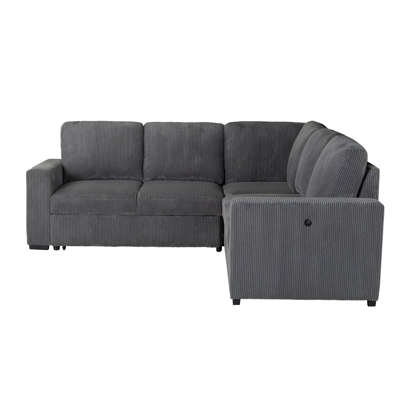 U2660 - Grey - no chaise 2