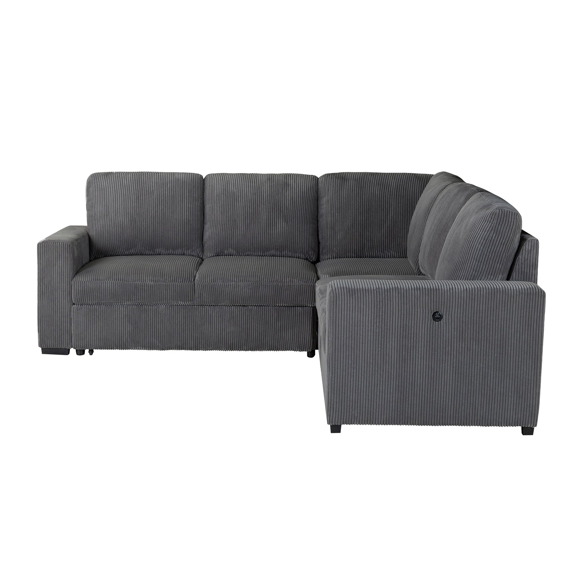 U2660 - Grey - no chaise 2