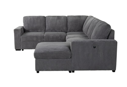U2660 GREY SECTIONAL 4