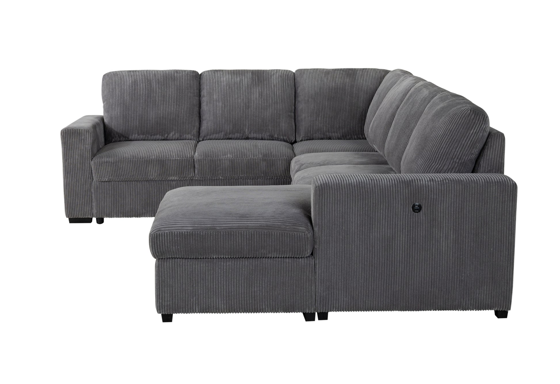 U2660 GREY SECTIONAL 4