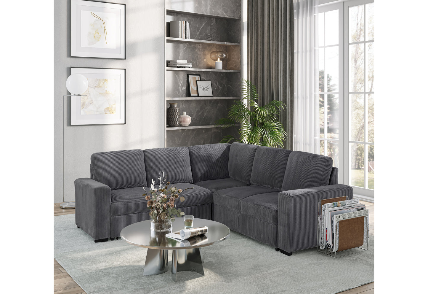 U2660 Grey RSC no Chaise