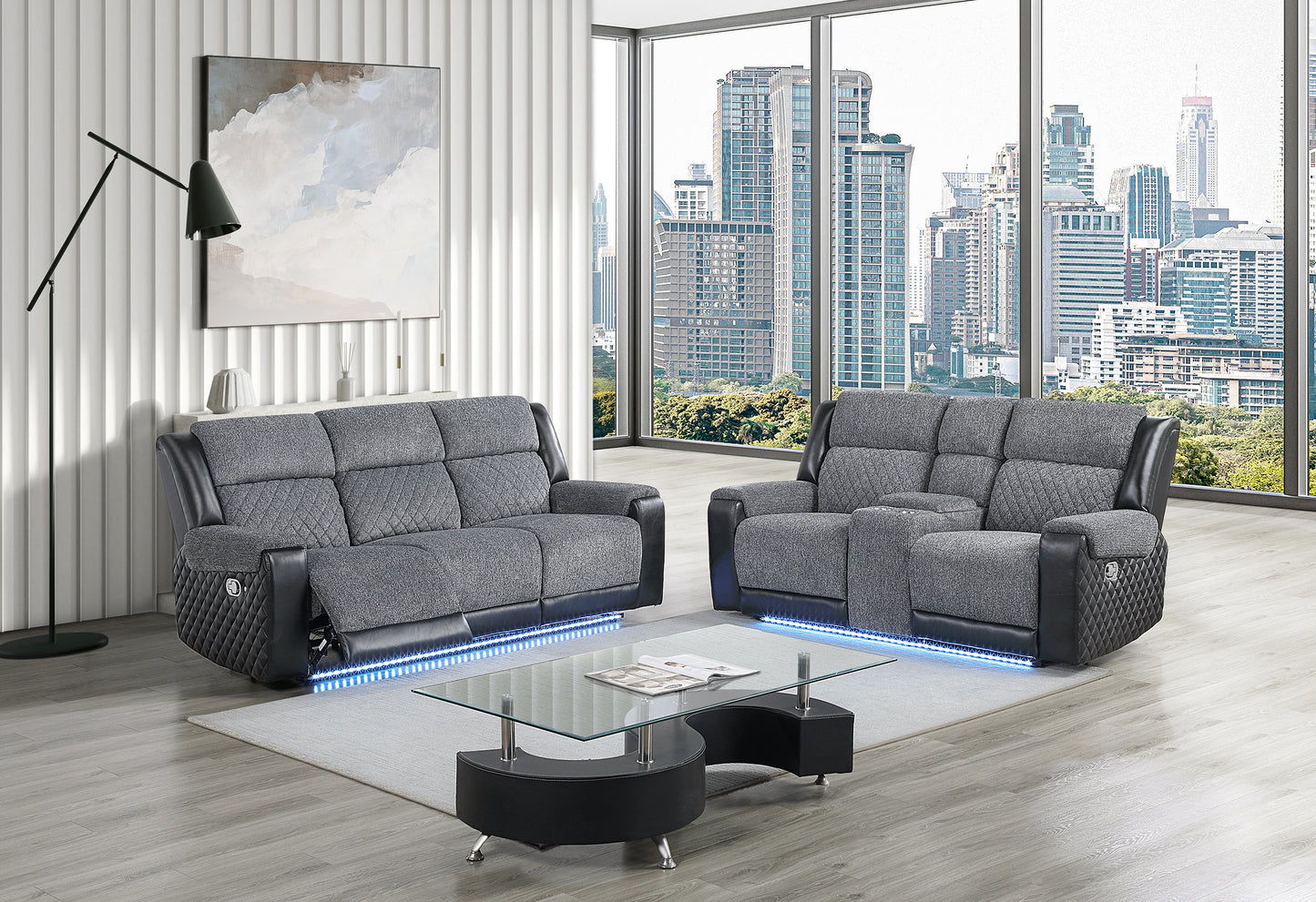 U5914-GREYBLACK -RS CRLS-W-LED