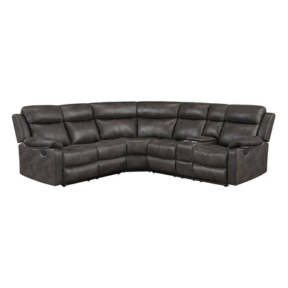 U6026-BADLANDS CHARCOAL-SECTIONAL 1