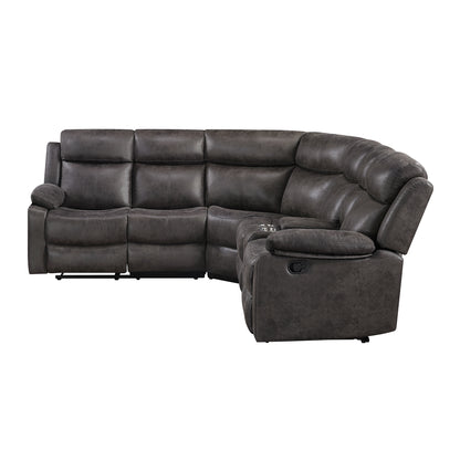 U6026-BADLANDS CHARCOAL-SECTIONAL 3