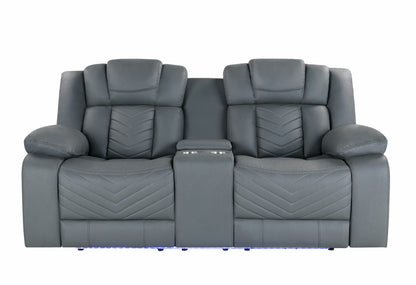 U7068-GREY-10-PCRLS-W-LED-1