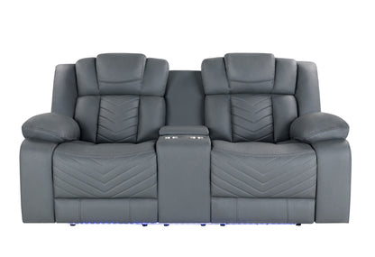 U7068-GREY-10-PCRLS-W-LED-1