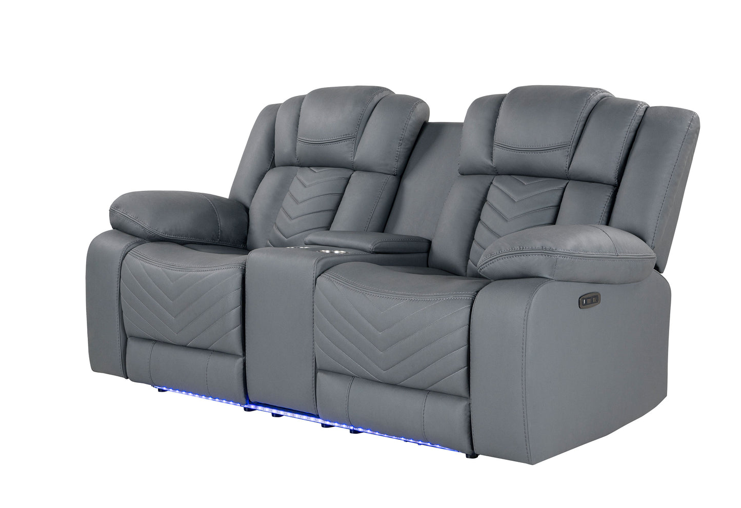 U7068-GREY-10-PCRLS-W-LED-2