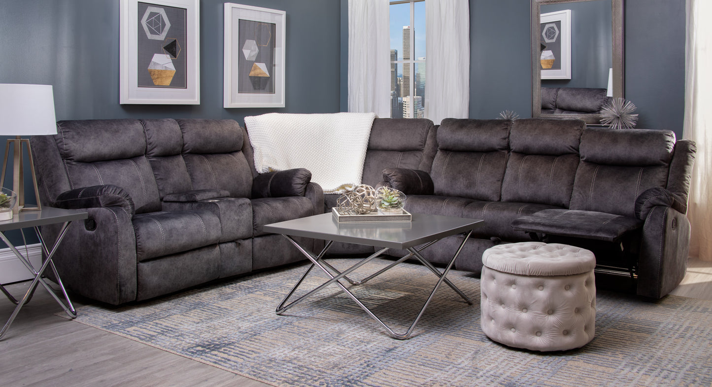 U7303-DOMINO GRANITE-SECTIONAL RSC